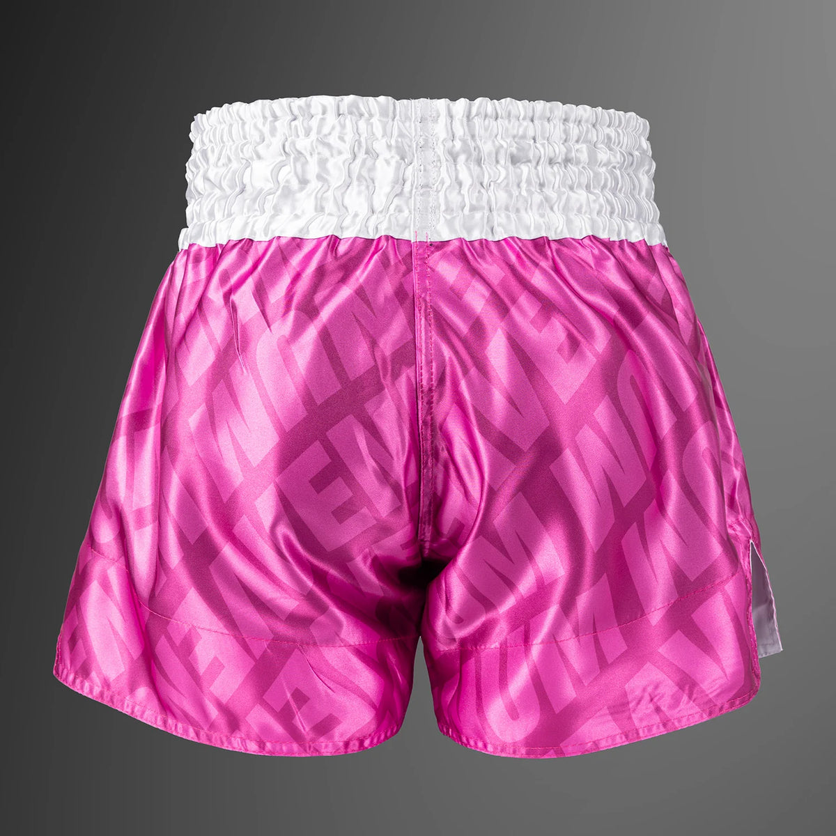 Short de Muay Thai Venum Contender XT Muay Thai –  Rosa caramelo/ Blanco