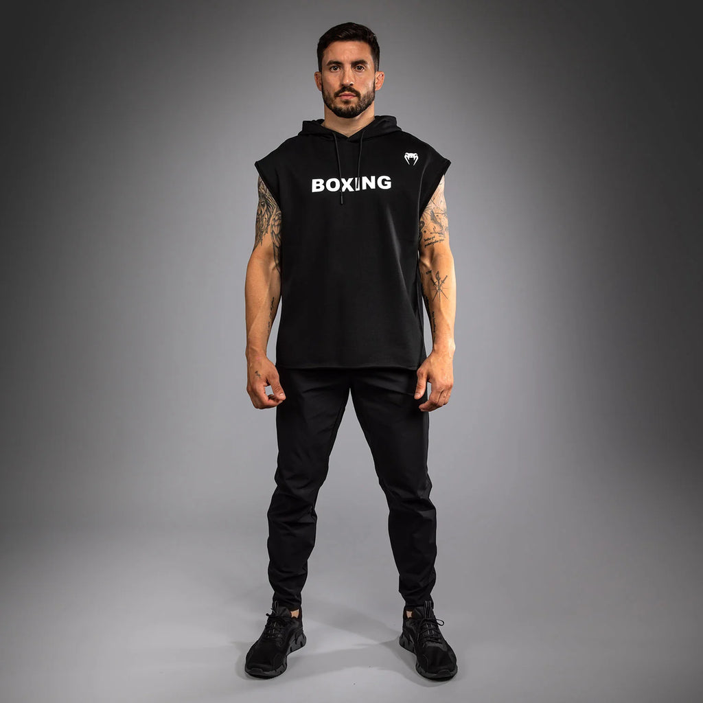 Sudadero sin Mangas Venum Boxing VT Sleeveless  - Black/White