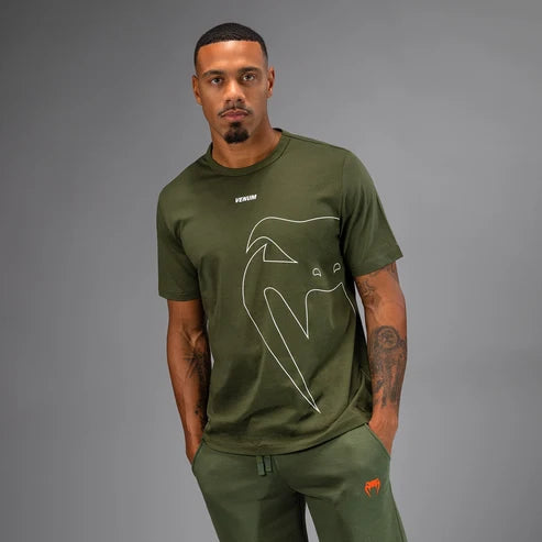 Camiseta Venum Giant Connect - Verde Ejército