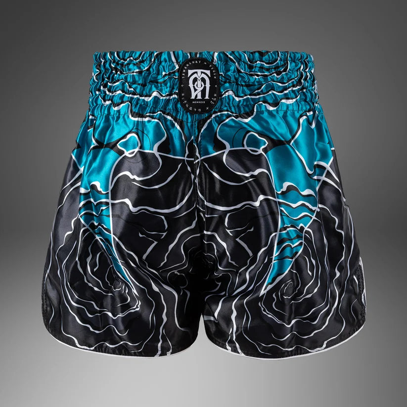 Short de  Muay Thaï Venum x Tawanchay Negro/Blanco