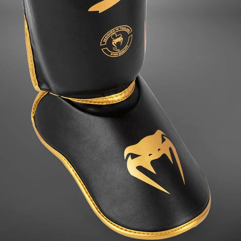 Espinilleras  Venum Challenger - Negro/Oro