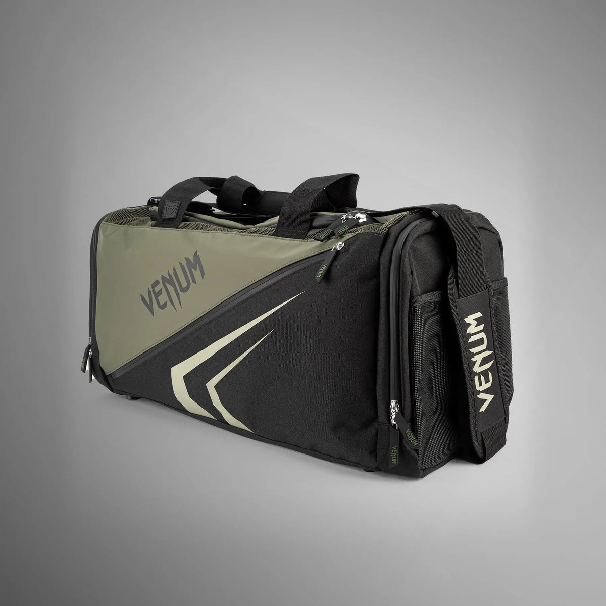 Maletín deportivas Venum Trainer Lite Evo (48L) - Caqui/Negro