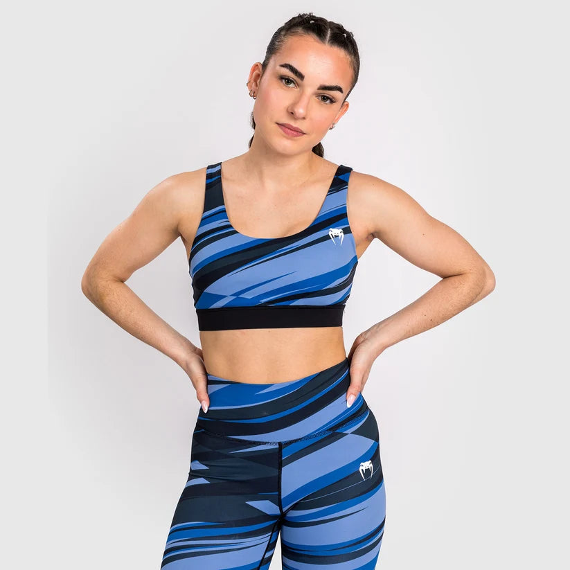Sports bra Venum Abyss - Azul Sombra