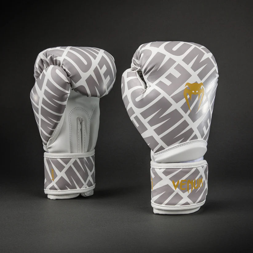 Guantes de boxeo Venum Contender 1.5 XT 3D - Blanco/ Oro