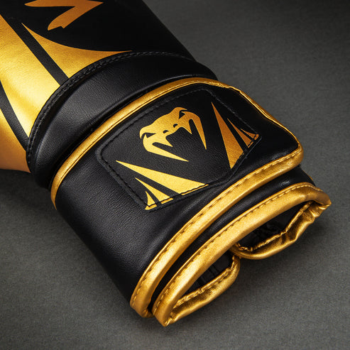 Guantes de boxeo Venum Challenger 2.5 – Negro/Oro